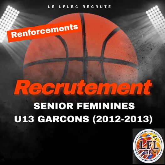 Recrutement Seniors Féminines / U13 Garçons
