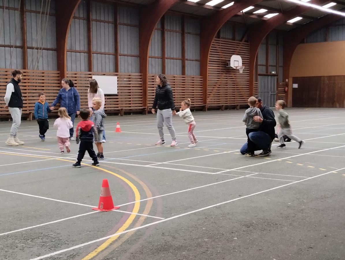 Première séance pour le Baby Basket